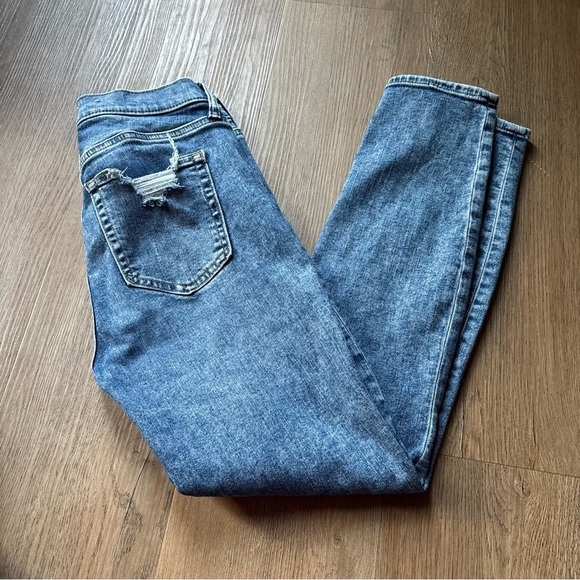Gap True Skinny Ankle Mid Rise Jeans Size 26 - Picture 1 of 8